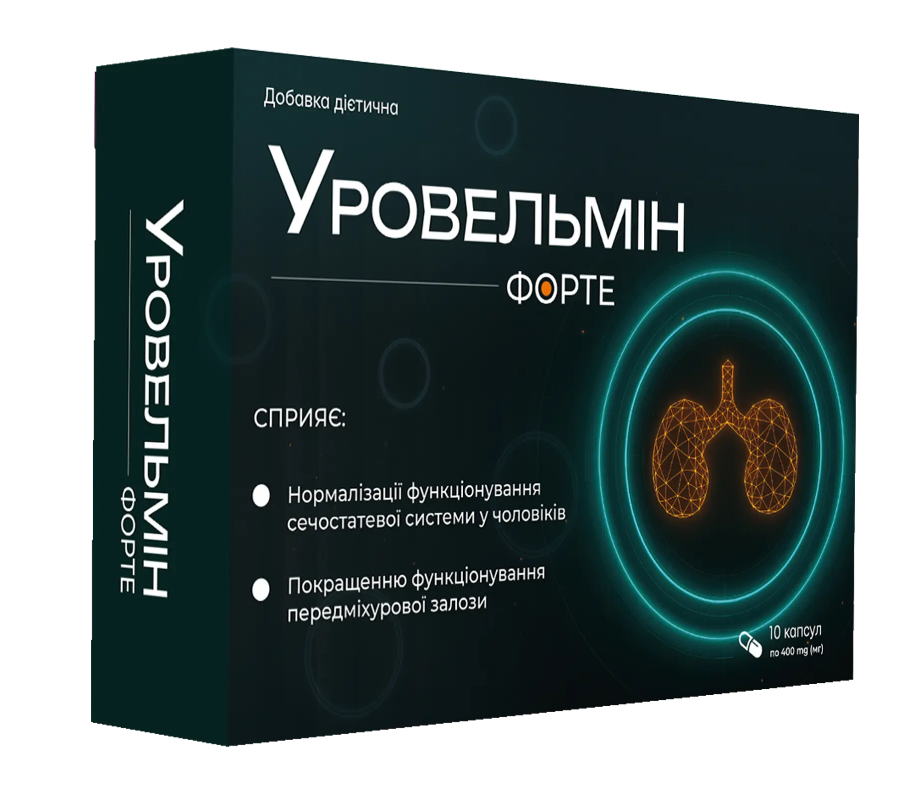 Упаковка дієтичної добавки для чоловічого здоров'я